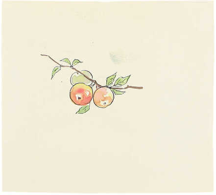 Стрелкова Э.В.. Макет из 14 иллюстраций на 10 листах книги Е. Благининой «Не мешайте мне трудиться» (М.: Детская литература, 1972)